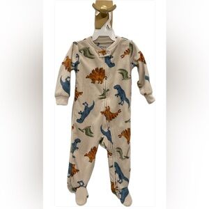 🔴Carter's Cream Dinosaur Print Footie🔴